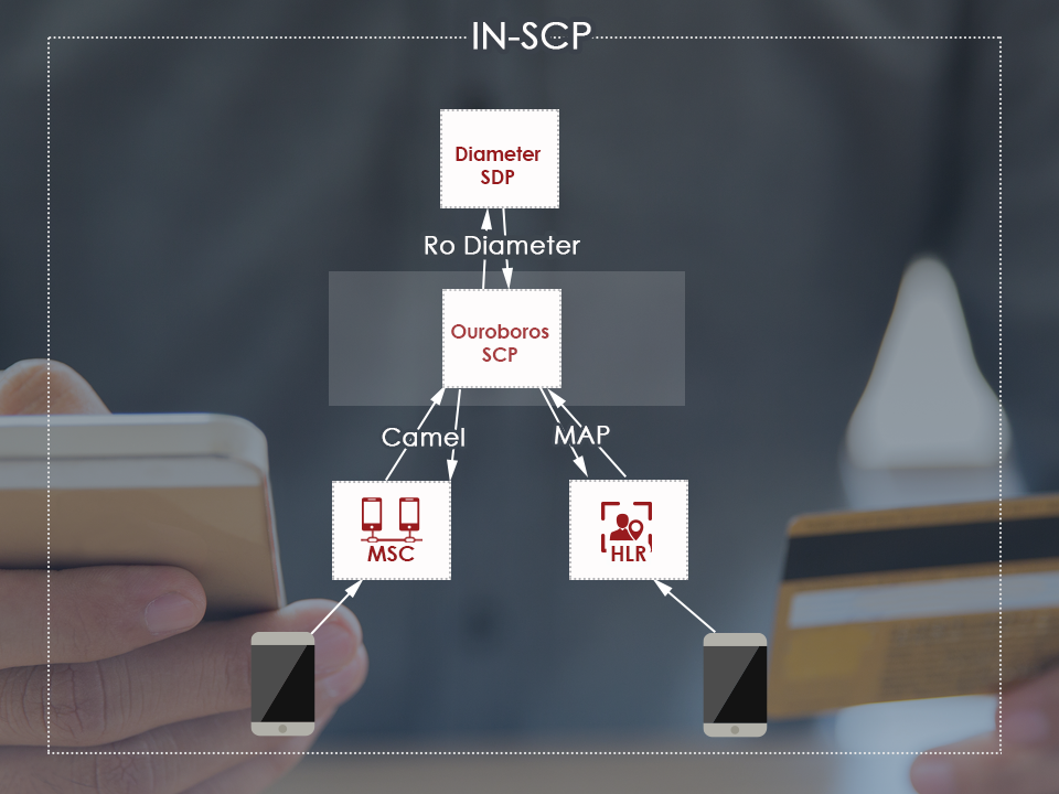 Network architecture of scp billing